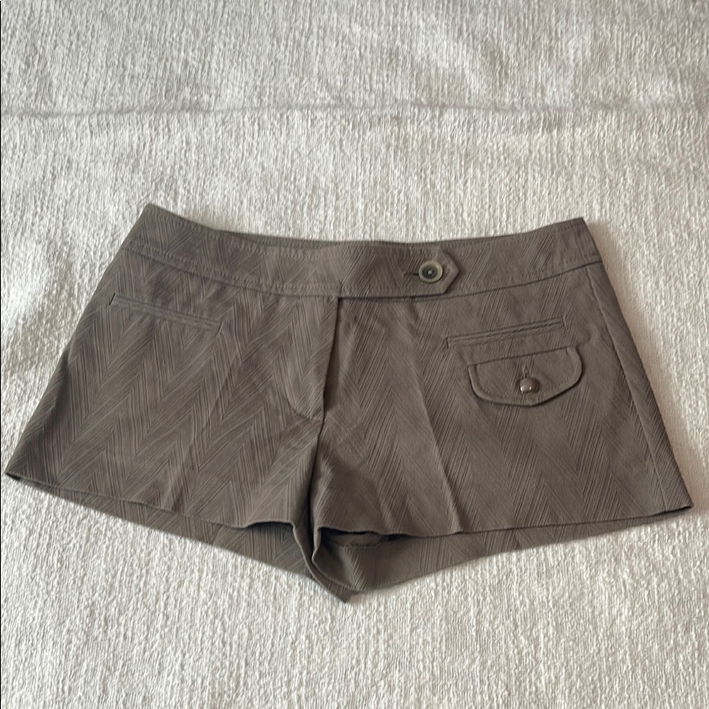 Trina Turk Brown High Waist Women's Shorts